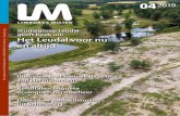 Het Leudal voor nu - Natuur en Milieufederatie Limburg · 2020. 3. 4. · Case circulair ondernemen: FBBasic uit Sittard 18 Kennismakings-interview met Ton Hermanussen 21 ... groene