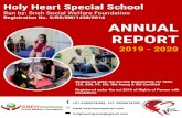 Holy Heart Special School · +91-9990978499, +91-9990978399  holyheartspecial@gmail.com Holy Heart Special School Run by: Sneh Social Welfare Foundation