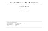 Service Oriented Architecture - Centrum Wiskunde & Informaticapaulk/thesesMasterSoftware... · 2007. 8. 30. · Service Oriented Architecture: degradatie onderhoudbaarheid referentiearchitectuur