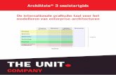 ArchiMate 3 snelstartgids - The Unit Company · ArchiMate® training er uit? En nog veel meer... Het voordeel van de ArchiMate® standard is dat het een gestandaardiseerde taal is,
