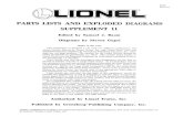 Untitled-1 [lionelsupport.com] · Boiler (D&RG) 818-5100-124 Boiler (Penn) 818-51014)70 Stanchions 818-5101-040 Handrail 818-51014)12— Screw x 1) (Steam Dome Mtg) Screw (#6x 7/8)