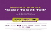 INSPIRATIEBOEK ‘Ieder Talent Telt’ · INSPIRATIEBOEK IEDER TALENT TELT PAG. 5 1.3 TEWERKSTELLING: DE CIJFERS Uit recent onderzoek1 van HR-dienstenbedrijf Acerta blijkt dat het