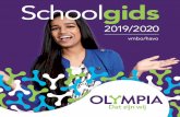 Schoolgids - Olympia · 2019. 7. 1. · Goed onderwijs en een fijne sfeer zijn de basis voor onze goede resultaten. Leerlingen zitten in kleine klassen (ongeveer 16-22 leerlingen).