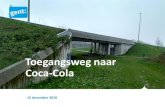 Ontsluitingsweg naar Coca-Cola - Stad Gent · PDF file 12/12/2019  · E40 E17 Een blik op de omgeving R4 In de toekomst: toegangsweg naar Coca-Cola European Partners Coca-Cola European