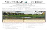 NIEUWSBLAD DE BIEST - Home Biestblogbiestblog.nl/wp-content/uploads/2016/11/2016-editie-19-nov-2016.pdf · deur. Tijd van fGemeente Weert Sint Nicolaas komt ook dit jaar weer naar