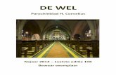 Parochieblad H. Cornelius - Sint Annaparochiesintannaparochie.com/cornelius/main/dewel/Laatste... · Contactpersoon kapel op de Hoogstraat: Ria de Weert 0167 50 05 65 Misintenties:
