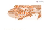 NHV Talentontwikkeling 2019-2023 De weg van het NHV ... … · NHV Talentontwikkeling 2019-2023 De weg van het NHV handbaltalent versie1901 De weg van het handbaltalent binnen het
