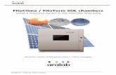 FitoClima / FitoTerm SOL chambers - N-Wissen · 2016. 7. 8. · DC025EN/04 – Aralab SOL Testing Chambers Technical Highlights FitoClima / FitoTerm SOL chambers Temperature range