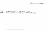 TruVision NVR 10 Gebruikershandleiding · Overzicht van product 9 Standaardinstellingen voor toegang tot het apparaat 10 Hoofdstuk 2 Fysieke installatie 11 Installatieomgeving 11