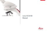 Leica ICC50 HD Manual · De basiseigenschappen (vervolg) 11 Leica ICC50 HD: Overzicht 12 Uitpakken 14 Op uw plaatsen! Voorbereiding voor gebruik 16 Klaar voor de start! Aansluiten