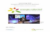 Jaarverslag 2018 EnergieCollectief Utrechtse Bedrijven · bij te geven werd voor de workshop de samenwerking gezocht met Frans Debets, o.a. kwartiermaker duurzaamheid van de gemeente