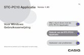 NL STC-PC10 Applicatie Versie 1 - Support | Home | CASIOGeeft een scherm voor de layout van een stempel d.m.v. een op uw computer opgeslagen beeld (foto). “Gebruiken van een op uw