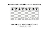 PETERS DENKSPORT ACADEMIEBij schaken is het niet verplicht om een stuk van de tegenstander te pakken. De toren kan in onderstaande stelling dus kiezen of hij de pion wil slaan of dat