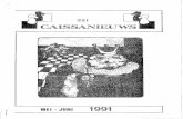Caissa Nieuws · 2016. 5. 24. · COLOFON Caissanieuws is het club blad van de schaakvereni ging Caïssa, anno 1 mei 1951. Caissanieuws verschijnt zes maal per jaar. clublokaal Oranjehuis