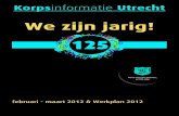 Korpsinformatie Utrecht - Leger des Heils Midden Nederlandlegerdesheilsutrecht.nl/pdf/201202_Korpsnieuws_Web.pdf · het Leger des Heils. Van hem hebben wij deze 2 liederen. Ze worden