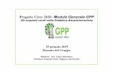 Progetto Circe 2020 -Modulo Generale GPP · “Garantire modelli sostenibili di produzione e di consumo”, si chiede agli Stati, tra l’altro, di raggiungere alcuni target molto