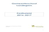 Gemeenteschool Landegem · de ontwikkeling van de zelfstandigheid en de probleemoplossende vaardigheden van de leerlingen. Sociale vaardigheden (attituderapport - zie bijlage 2) Tijdens