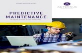 PREDICTIVE MAINTENANCE - Aeternus · 2019. 11. 19. · PREDICTIVE MAINTENANCE Predictive maintenance (hierna: PdM) 4.0, het inzetten van data-analyse om te voorspellen wanneer onderhoud