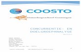 Concurrentie- en doelgroepanalyse · Web viewCoosto onderzoekCOP Marketing & Communicatie Author Thomas-Jan van der Zee Created Date 06/02/2016 04:07:00 Title Concurrentie- en doelgroepanalyse