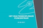 HET MULTIDISCIPLINAIR Click to add title PIJNCENTRUM · PDF file 1 Voorstelling Multidisciplinair Pijncentrum (MPC) ... ↗ C-Fos ↗ Met-enkephalinen ↘ ERK, TNF-α -42,p38, IGF