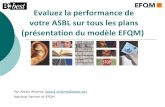 Evaluez la performance de votre ASBL sur tous les plans ......Evaluez la performance de votre ASBL sur tous les plans (présentation du modèle EFQM) Par Alexis Willems (alexis.willems@bbest.be)