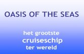 OASIS OF THE SEAS - users. De Oasis of the Seas, het eerste schip van de gedurfde Genesis-klasse, is