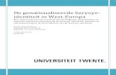 De genationaliseerde Suryoye-identiteit in West-Europaessay.utwente.nl/61924/1/Gabriella_Baysoy_bachelorscriptie.pdf · identiteit in West-Europa Een onderzoek naar de werking van