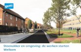 Steenakker en omgeving: de werken starten Welkom...2019/01/24  · Blik op de toekomst: Kruispunt met de Zwijnaardsesteenweg een groener, leesbaarder en veiliger kruispunt Informatievergadering