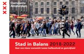 Stad in Balans 2018-2022 - Amsterdam.nlBetere financiële balans bezoekerseconomie 21 5. Duurzame recreatie en voorzieningen 23 6. Spreiden van bezoekers 26 ... banen in de toeristische