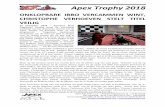 New Apex Trophy 2018 · 2019. 5. 5. · lijkt zijn tactiek alvast goed ingezet te zijn en is het interessant om te zien hoe dat verder zou gaan evolueren tijdens de wedstrijd, wanneer
