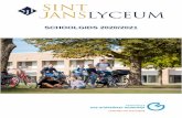 New OMO instellingen - Sint Janslyceum · PDF file 2020. 8. 26. · Schoolgids 2020/2021 5 1 HET SINT-JANSLYCEUM Het Sint-Jans is een creatieve school tussen stad en groen. We zijn