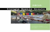 Insigne Boekje Scouts · Web view2016 ~ 32 ~ Verdiepingsfase scouts - Tochttechnieken September 2016 ~ 57 ~ Basis fase scouts - Expressie ... emmer water, emmer zand en verschillende