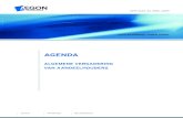 Agenda AGM 2009 (Dutch) - Aegon N.V. · 2 /12 . Jaarlijkse algemene vergadering van aandeelhouders van aegon n.v. (de 'vennootschap'), te houden op woensdag 22 april 2009 om 10.00