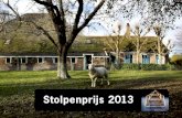Stolpenprijs 2013 - Architectuur Lokaal€¦ · boer heeft een veelvoud daarvan. Het hooi past niet meer in het vierkant en ook voor de grotere machines is niet voldoende ruimte.