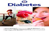 Diabetes - Gezondheidsnet · DIABETES Honingzoet De officiële naam voor diabetes is diabetes mellitus. Dat betekent letterlijk 'honingzoete doorstroming'. Deze naam is ontleend aan