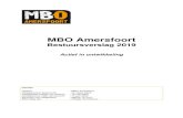 MBO Amersfoort · medewerkers van MBO Amersfoort, veranderingen op de arbeidsmarkt, maatschappelijke trends en uiteraard ook wijzigingen in wet- en regelgeving. Welke ontwikkelingen