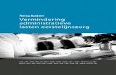 Resultaten Vermindering administratieve lasten eerstelijnszorg ... Tandartsenblad, LinkedIn en Twitter