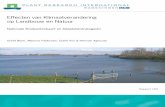 Rapport 182 binnenwerk and climate change/1877556.pdfzandgronden en in het laagveen- en zeekleigebied) en zoete stilstaande wateren op zeeklei (bijvoorbeeld in Holland en Flevoland).
