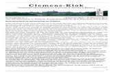 New Clemens-Klok · 2016. 1. 29. · Marlie van Oppen. Het programma wordt aangepast aan eenieders (on)mogelijkheden. Het gymen wordt deels gesubsidieerd door de gemeente. De ...