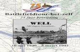 75 jaar bevrijding - Archief Well · De eerste linie die zij moesten verdedigen was de grens, de tweede was de Maaslinie en de laatste was de Peel-Raamstelling. Hun hoofdkwartier