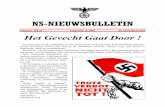 NS-NIEUWSBULLETIN€¦ · Vervolg op pagina 4 Pilaren van de NSDAP/AO Top Prioriteit! Het EERSTE DOEL is het overleven van het Blanke Ras en van onze individuele Blanke "volkeren"