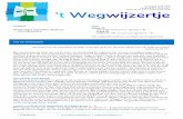 Het volgende WW’tje verschijnt op 14 september - De Wegwijzer · Web view2018/09/01  · We hopen op een goede samenwerking, ook dit jaar. Feestjes zijn er ook al: Julia is donderdag