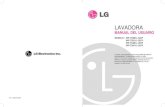 LG Electronics · LG Electronics Inc. P/No.: 3828FA3984R LG LAVADORA MANUAL DEL USUARIO MODELO : WF-T5401 Por favor, lea atentamente este manual antes de utilizar el