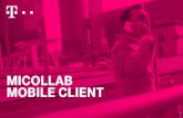 MICOLLAB MOBILE CLIENT · 2017. 11. 1. · STAp 2 Download de MiCollab for mobile applicatie. De app is beschikbaar voor Apple, Android, Microsoft en Blackberry. Let op: Er kunnen