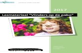 Lesmateriaal “Vlinders op de pabo”assets-vlinderstichting.e-dev.nl/docs/318559cb-a27... · ^Buiten vlinders kijken _ te gebruiken, kunt u ideeën op doen om de leerlingen mee