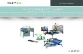 De APV Flex-Mix - reeks€¦ · De APV Flex-Mix™ - reeks LIQUIVERTER - INSTANT - PROCESSOR - TPM+ - TPX - DARMIXER - POWER MIXER . 2 6203-04-07-2012-NL Consistent en doeltreffend