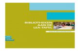 BIBLIOTHEKEN AAN DE LEA-TAFELef-er-de d. ru-en et en. 5 FEL De brochure ‘Bibliotheken aan de LEA tafel’ is bedoeld voor bibliotheken die een rol willen spelen bij de Lokale Educatieve
