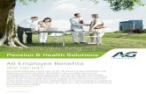 Pension & Health Solutions - AG Ascento...2. Collectief beheer Uw plan op flexibele en transparante wijze financieren?-volulife is de oplossing bij uitstek: • u bepaalt het budget