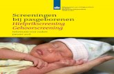 Screening bij pasgeborenen - verloskundigentubbergen.nl Hielprikscreening en...2 | Hielprik en gehoorscreening bij pasgeborenen Deze folder informeert u over de hielprik- en de gehoorscreening