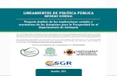 LINEAMIENTOS DE POLÍTICA PÚBLICA · 2018. 2. 26. · Representante Institucional UPB Ingeniero Eléctrico, Magister Transmisión y distribución de energia Katerine Montoya Castañeda